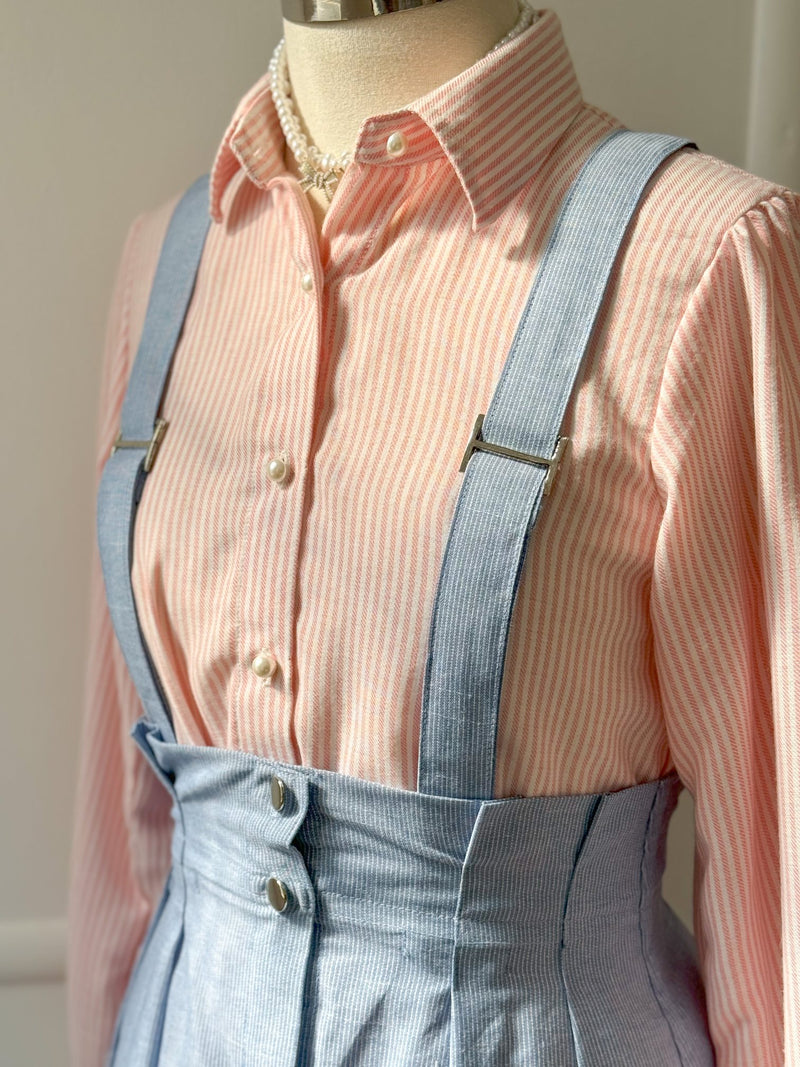 Candy Pink Button Down Top