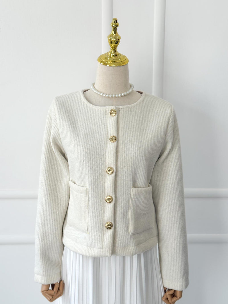 Frost Buttoned Jacket