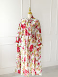 Jardin Flowy Tropical Long Dress