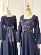 Luna Cross-body Long Dress