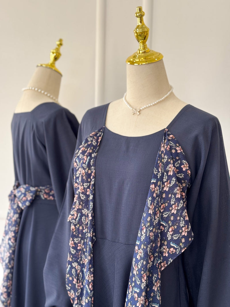 Luna Cross-body Long Dress