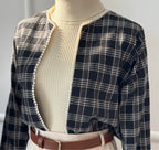 Midnight Open-front Winter Jacket