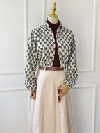 Noir Cropped Winter Jacket