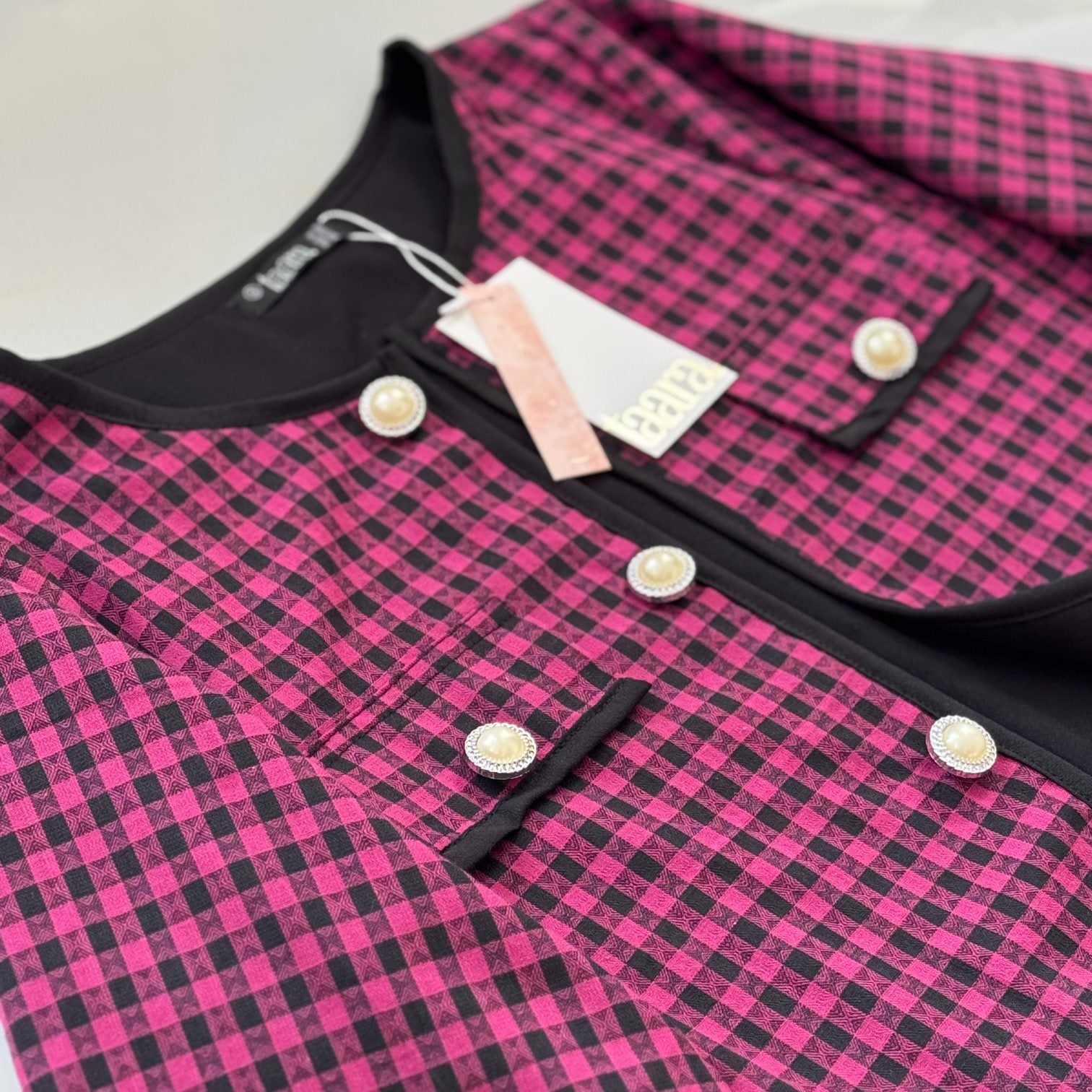Plush Plaid Autumn Jacket