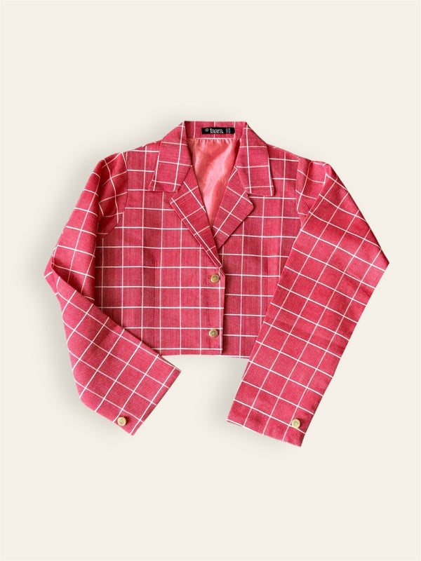 Scarlet Cropped Jacket