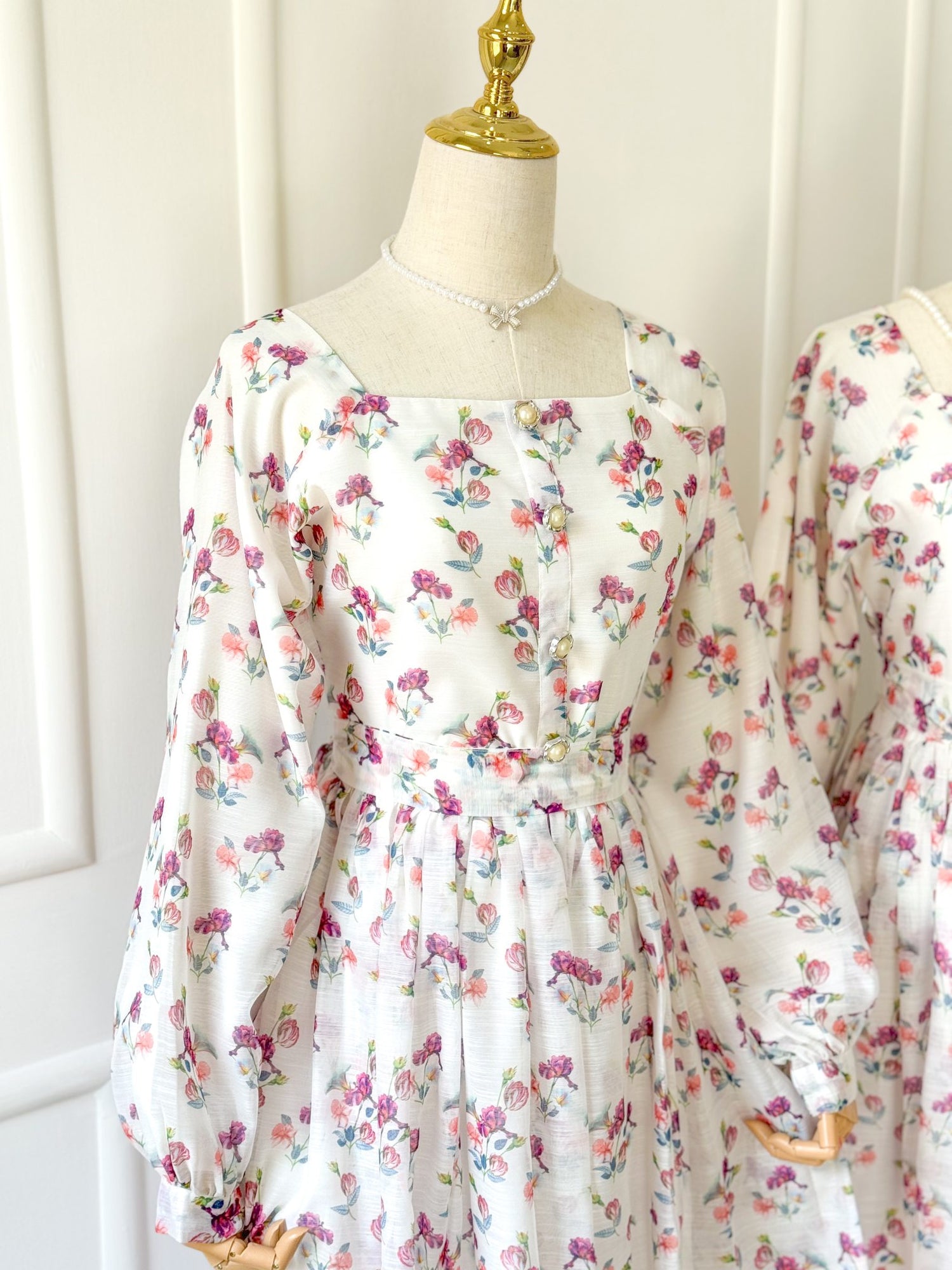 Whimsy Floral Long Dress