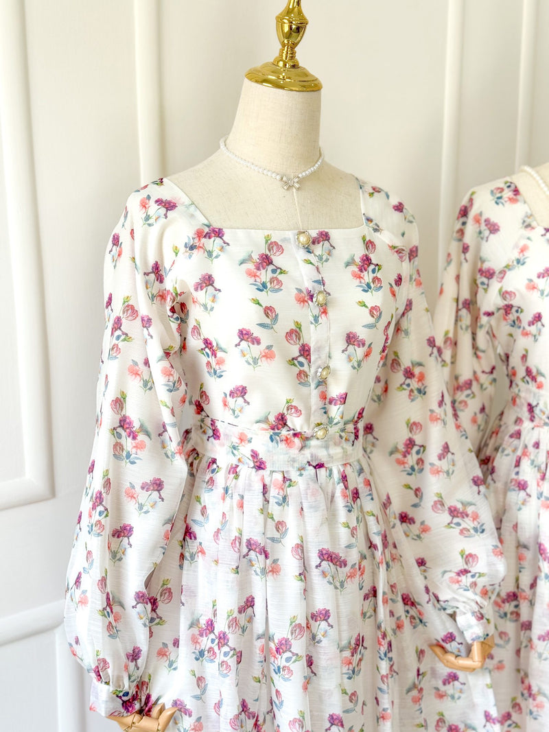 Whimsy Floral Long Dress