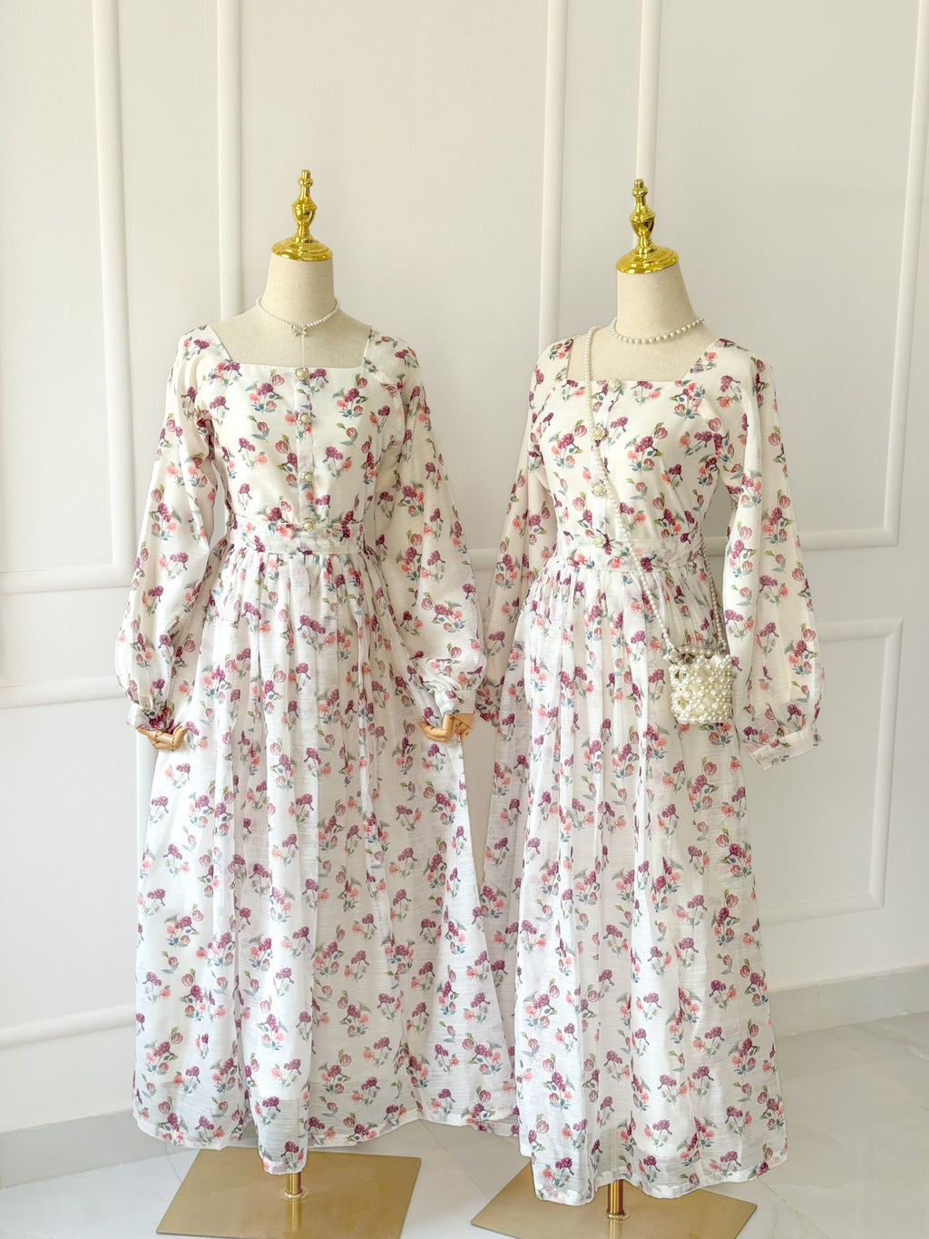 Whimsy Floral Long Dress