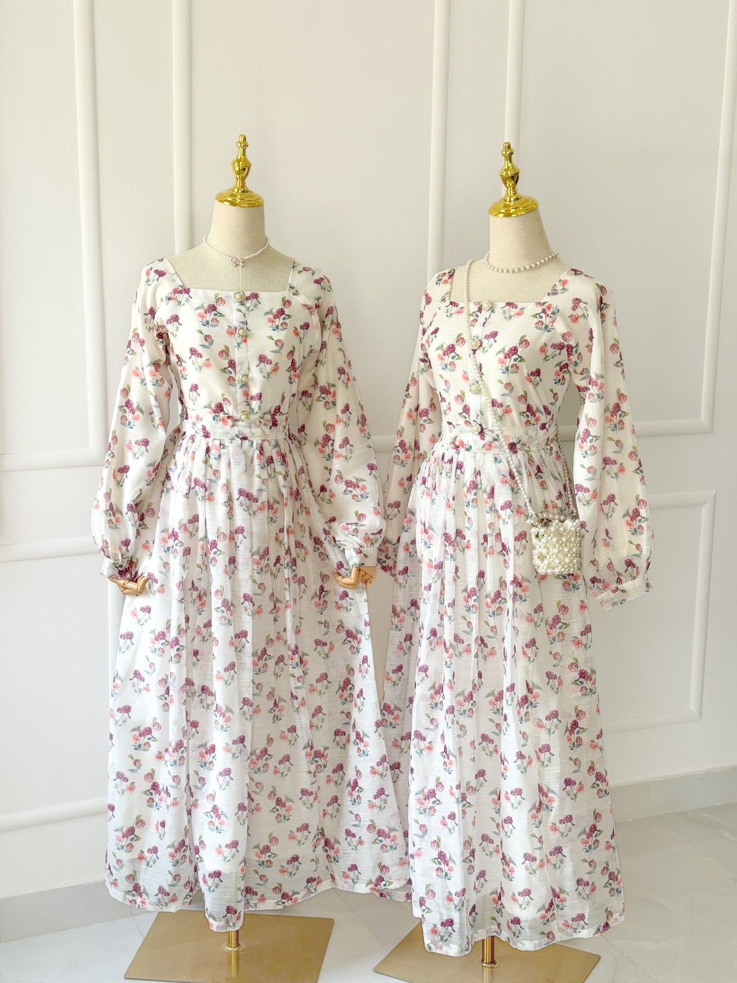 Whimsy Floral Long Dress